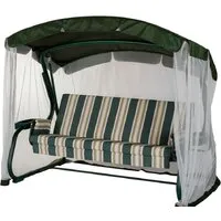 Садовые качели Удачная мебель Милан (зеленый 305)