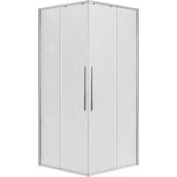 Душевой уголок Niagara NG-3624-34 100x100x195 (хром/шиншилла стекло)