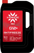 Антифриз X-FREEZE G12, в п/э кан. 3 кг