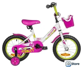 Детский велосипед Novatrack Twist 14 141TWIST.WT5 (белый, разобранный)