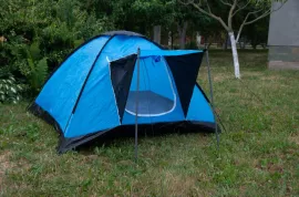 Палатка туристическая 4 местная с козырьком Comfortprom