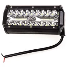 Фара светодиодная OFF ROAD 1607560мм прямоугольная 12V/24V 120W 6000К SKYWAY 40 диодов Ближний све