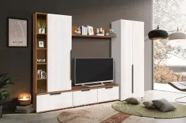 Гостиная Селена (анкор светлый/дуб вотан) 2,7м.