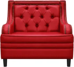 Кресло Бриоли Чикаго L19 красный