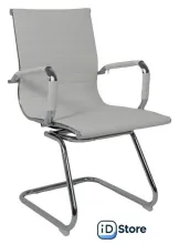 Офисный стул AksHome Dune (экокожа, белый)