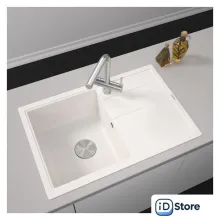 Кухонная мойка ZorG Rock 78 Premium alba