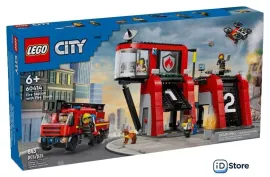 Конструктор LEGO City 60414 Пожарная станция с пожарной машиной