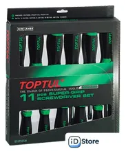 Набор отверток Toptul GAAE1101 11 предметов