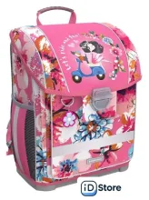 Школьный рюкзак Erich Krause ErgoLine 16L Flower Scooter 52572