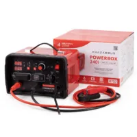 Инверторное пуско-зарядное устройство FoxWeld KVAZARRUS PowerBox 240i, таймер, цветная коробка / 8757