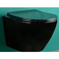Унитаз подвесной Gid Tr2198-18 (черный)