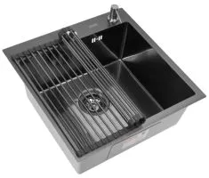 Комплект ARFEKA ECO AR мойка 500500, роллер-мат, дозатор BLACK DECOR MILLET GRAINS