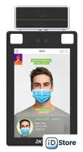Терминал распознавания лиц ZKTeco ProFace X CH