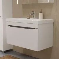 Мебель для ванных комнат Volna Тумба с умывальником Prime 80.1Y Prime 80 (подвесная)