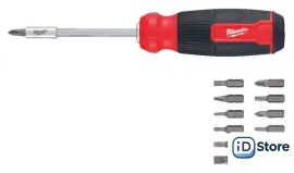 Набор отвертка с битами Milwaukee 4932492806 (14 предметов)