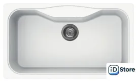 Кухонная мойка Elleci Fox 360 Bianco Titano 68