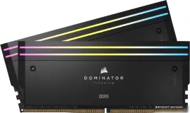 Corsair Dominator Titanium RGB 2x32ГБ DDR5 6600 МГц CMP64GX5M2X6600C32