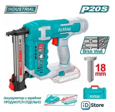 Гвоздезабиватель Total TCSTLI3805 (без АКБ, кейс)