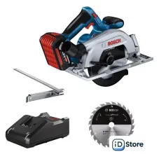 Дисковая (циркулярная) пила Bosch GKS 185-LI Professional 06016C1282 (с 2-мя АКБ, китайская версия)