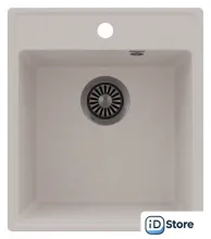 Кухонная мойка MAUNFELD Perla 425 MFQS-425W (кремовый)