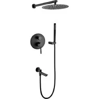 Душевая система Grocenberg GB5099BL-1 (черный матовый)