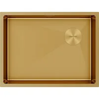 Кухонная мойка Paulmark NEXT-SKEW 58 Uni PM885844-BG (золото/брашированное золото)