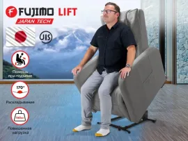 Кресло-реклайнер электрический с подъемом и массажем FUJIMO LIFT CHAIR (Mouse)
