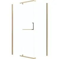 Душевой уголок Grossman Pragma 100x90x195 120.K33.03.1090.32.00 (золото сатин/стекло прозрачное)
