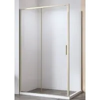 Душевой уголок Aquanet Pleasure Evo 100 AE65-100x90-GBT (золото брашированное/никель)