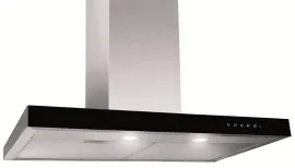 Кухонная вытяжка Akpo Feniks Slim Glass Eco 60 wk-4 чёрное стекло/нержавеющая сталь