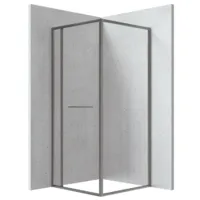 Душевой уголок Deante KQB_D099P BLUR TITANIUM