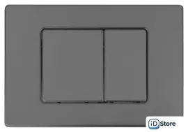 Панель смыва Oliveeka 011-GM (оружейная сталь)