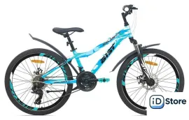 Велосипед AIST Rosy Junior 2.1 2025 (разобранный, голубой)