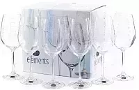Набор бокалов Bohemia Crystal Elements 40729/379712/450
