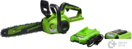 Аккумуляторная пила Greenworks G40CS30IIK4 2007807UB (с 1-им АКБ 4 Ач)