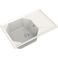 Кухонная мойка GranFest GF-U-740L (белый)
