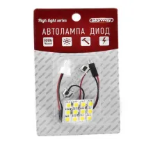 Панель светодиодная 12V 12 SMD диодов, 3025мм Белая SKYWAY (блистер)