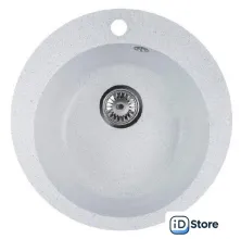 Кухонная мойка Marblan Orbi (серый,с сифоном)