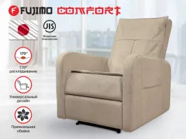 Кресло-реклайнер механический FUJIMO COMFORT CHAIR (Ваниль)