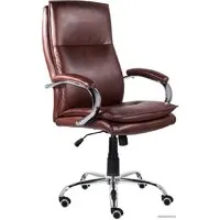 Офисное кресло Brabix Premium Cuba EX-542 (экокожа/коричневый)