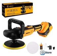 Полировальная машина Deko KDCP20 Max 081-1026 (с 1-им АКБ)