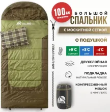 Спальный мешок RSP Chill 200 BIG L (225100см, молния слева)