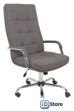 Офисное кресло AksHome Брест 1 (ткань Jazz 06 серый)