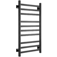 Полотенцесушитель водяной Ростела Квадро V 30 400х1000/10 1/2" (Ral 9005, нижнее подключение)