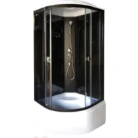 Душевая кабина Niagara NG-6508-14 90x90x215 (тонированное стекло/черный)