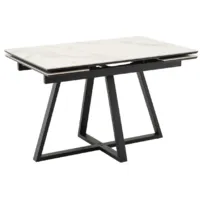 Обеденный стол Stool Group Кассика 120x80 / SO 267-85210 (белый/черный)