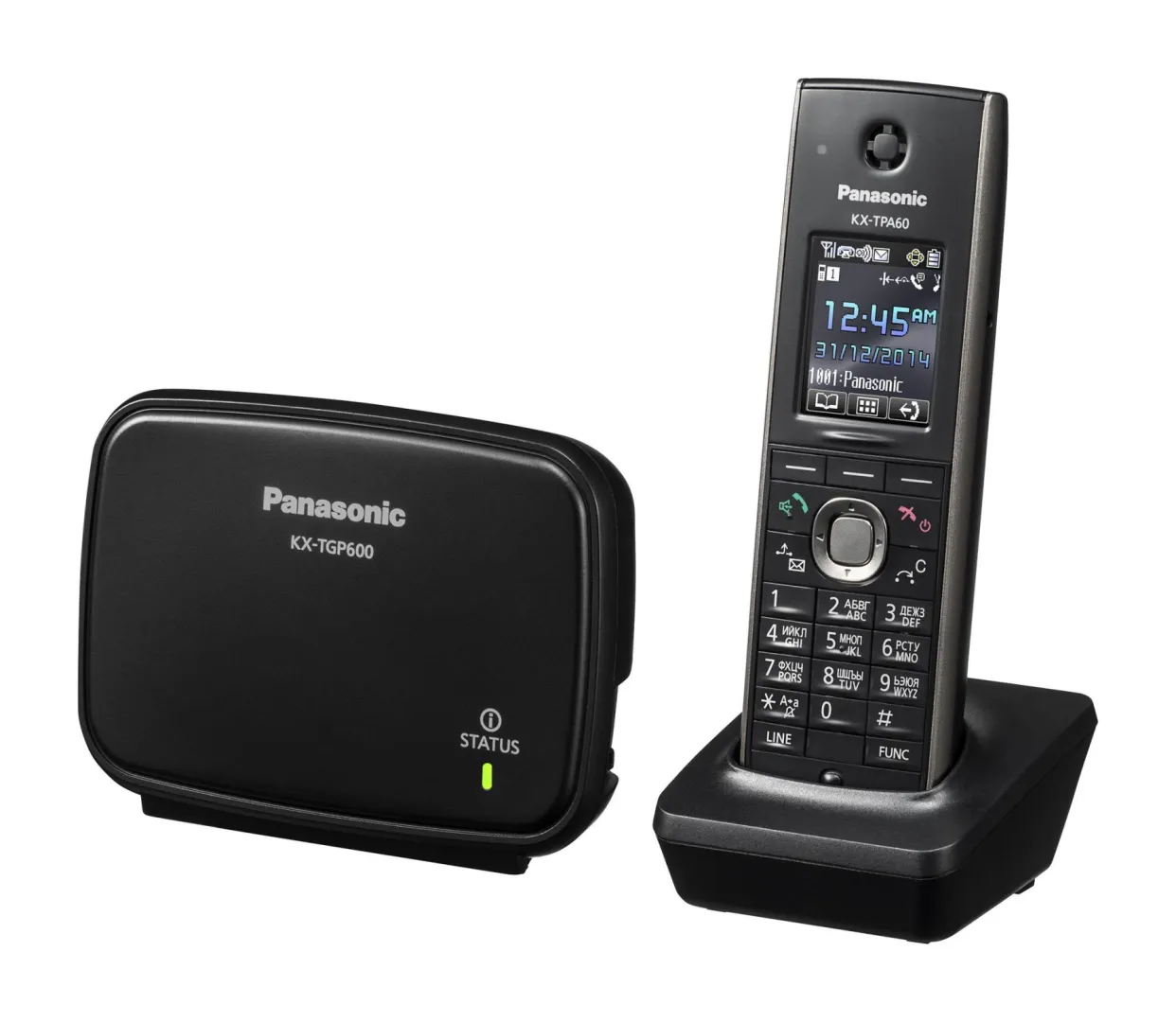 Радиотелефон Panasonic KX-TGP600RUB черный