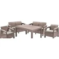 Набор садовой мебели Keter Corfu Fiesta (капучино)