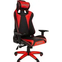 Игровое (геймерское) кресло CHAIRMAN Game 44 (черный/красный)
