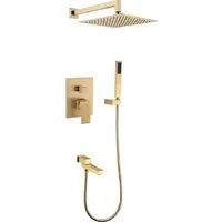 Душевая система Grocenberg GB5089MG-1 (золото матовый)